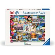 World Travel Pinboard Pussel 500 bitar